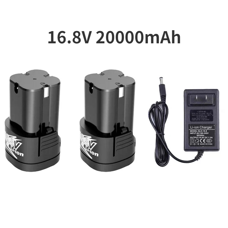 Power Tools Universal Battery - Bateria recarregável de íon-lítio, 20000mah, 16.8v,