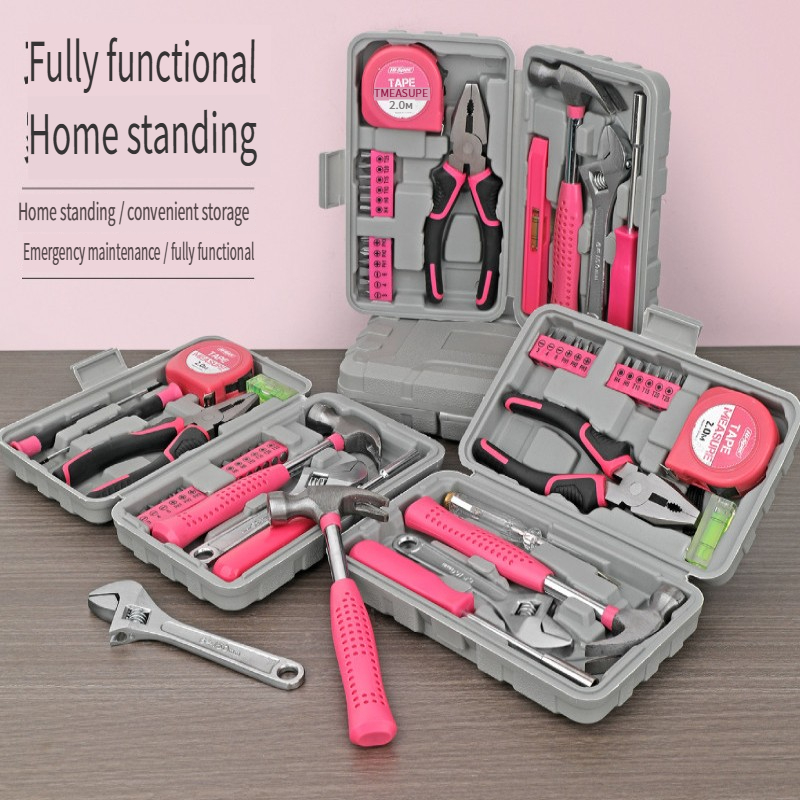 Power Tools Plumbing - Kit de Ferramentas DIY Rosa com