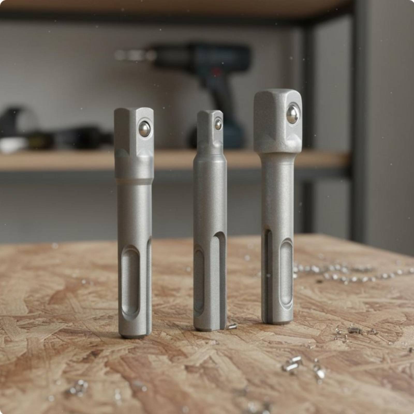 Power Tools Technician - Conjunto de 4 Adaptadores de Energia