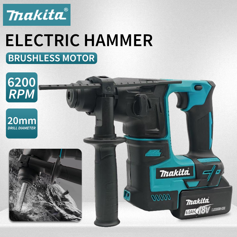 Einhell Power X Tools - Martelo Elétrico Makita Sem Escovas, Martelo