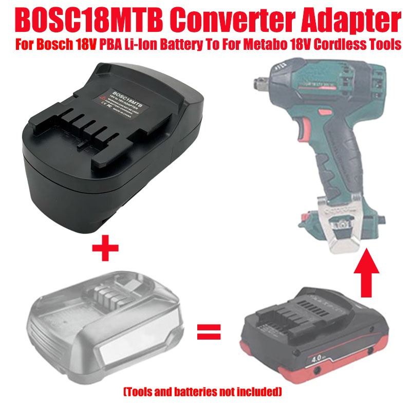 Adaptador Conversor de Bateria - Power Tools Battery Adapter avaliação e preço