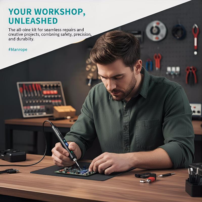 Kit de Ferro de Solda Elétrico - Power Tools Technician avaliação e preço