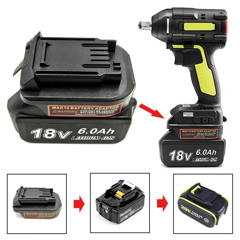Adaptador de conversão de ferr - Power Tools Battery Adapter avaliação e preço