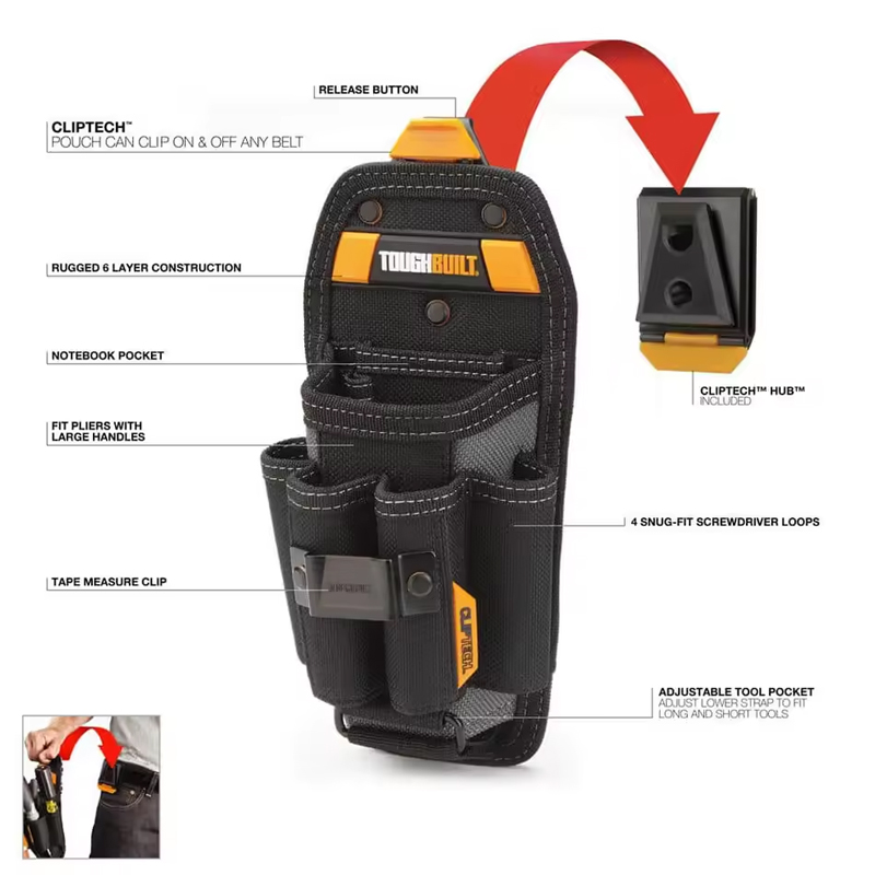 TOUGHBUILT TB-CT-36-L6 Técnico - Power Tools Technician avaliação e preço
