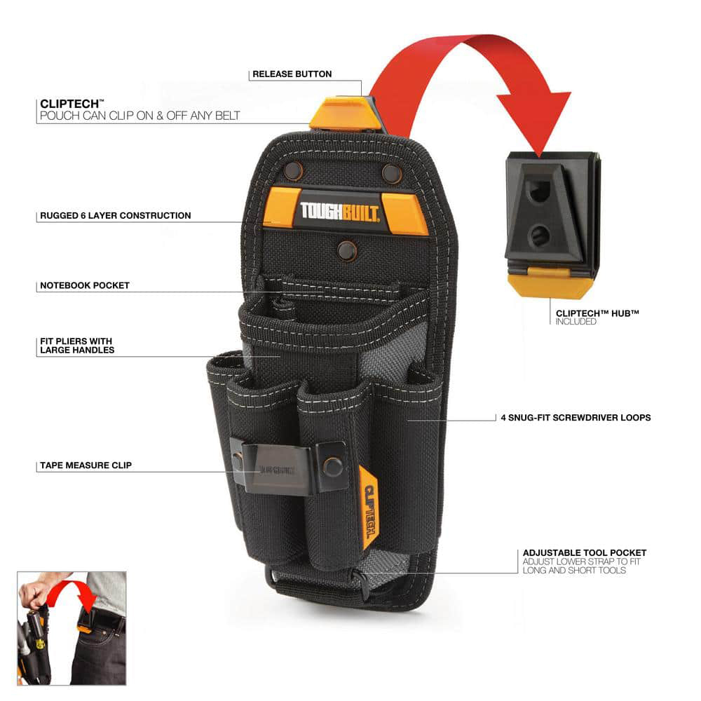 TOUGHBUILT TB-CT-36-L6 Técnico - Power Tools Technician avaliação e preço