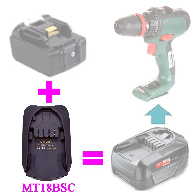 Adaptador Conversor de Bateria - Power Tools Battery Adapter avaliação e preço