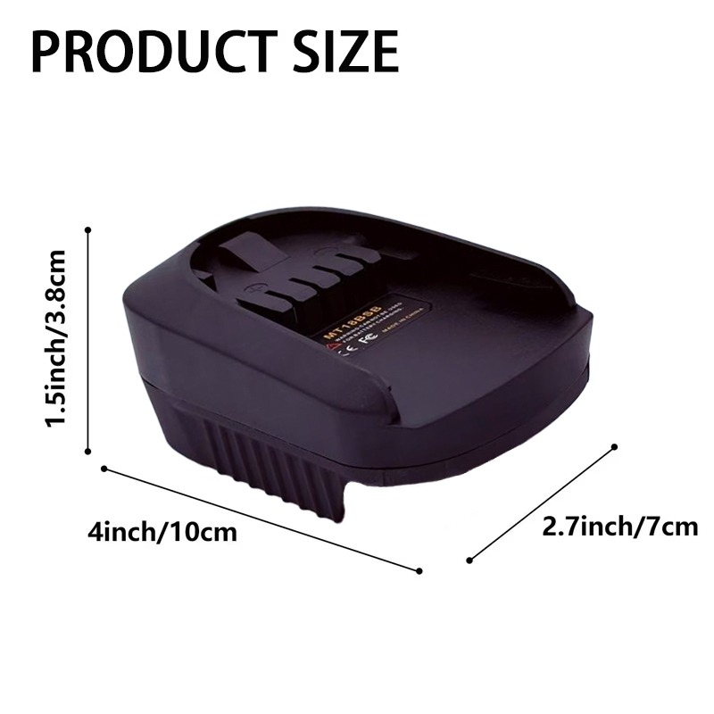 Adaptador Conversor de Bateria - Power Tools Battery Adapter avaliação e preço