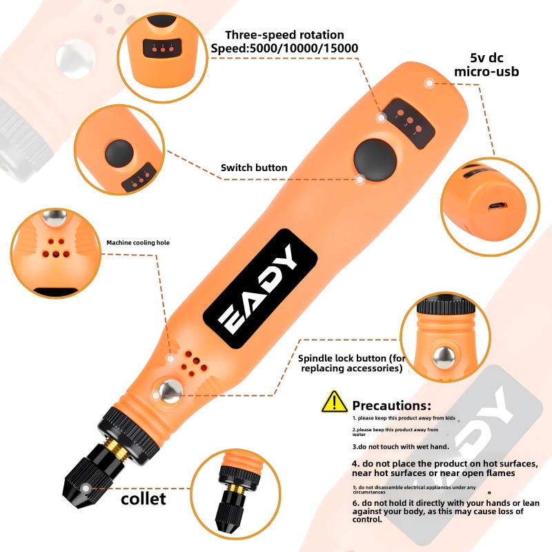 Kit de Ferramentas Rotativas S - Power Tools Universal Battery avaliação e preço