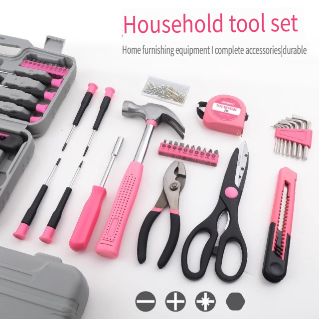 Kit de Ferramentas DIY Rosa co - Power Tools Plumbing avaliação e preço