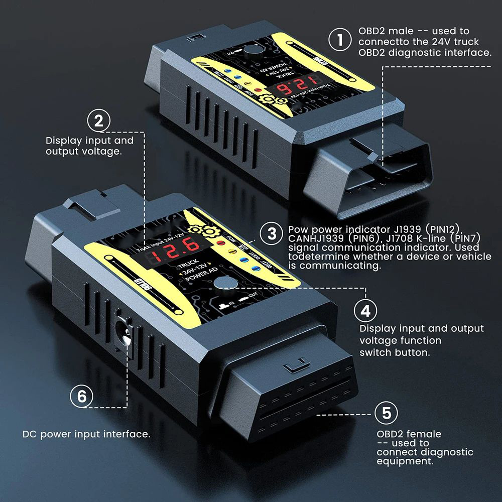 Godiag gt106 plus adaptador de - Power Tools Technician avaliação e preço
