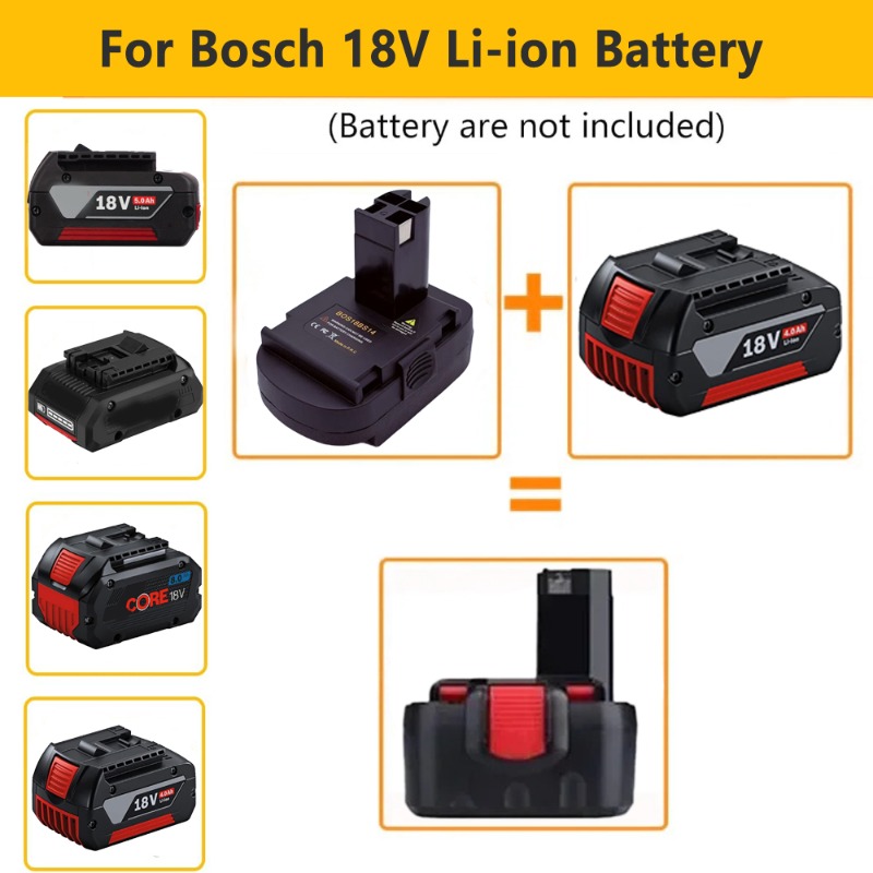 Adaptador de Bateria BOS18BS14 - Power Tools Battery Adapter avaliação e preço