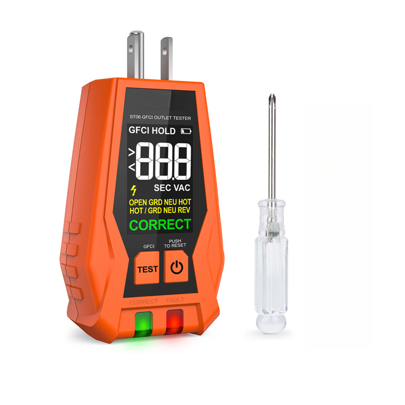 Testador de Tomada ST06 com An - Power Tools Inspection avaliação e preço